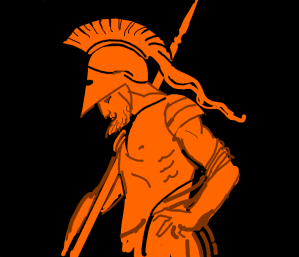 Old Greek warrior…